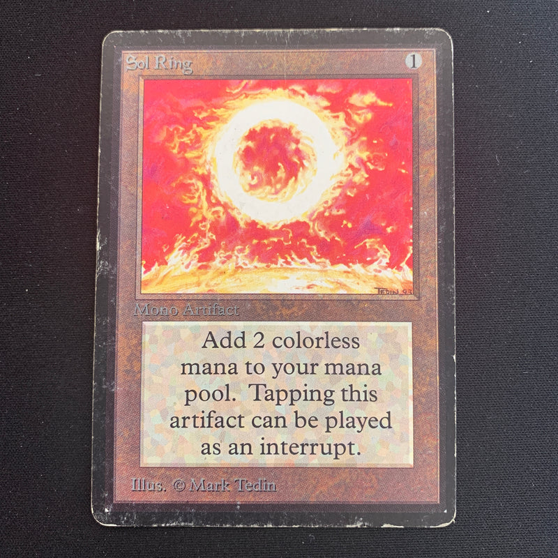 Magic the Gathering Sol Ring - Beta 