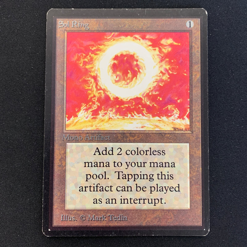 Magic the Gathering Sol Ring - Beta 