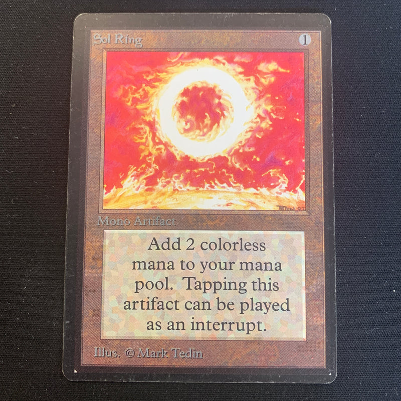 Magic the Gathering Sol Ring - Beta 