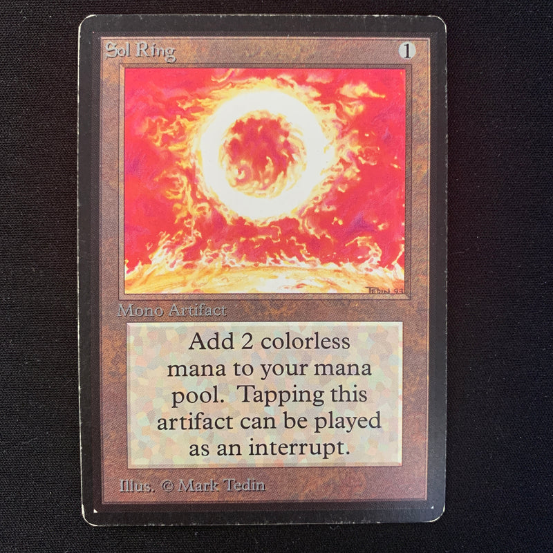 Magic the Gathering Sol Ring - Beta 