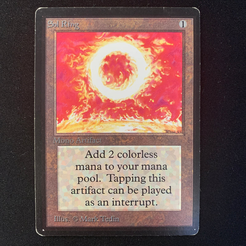 Magic the Gathering Sol Ring - Beta 