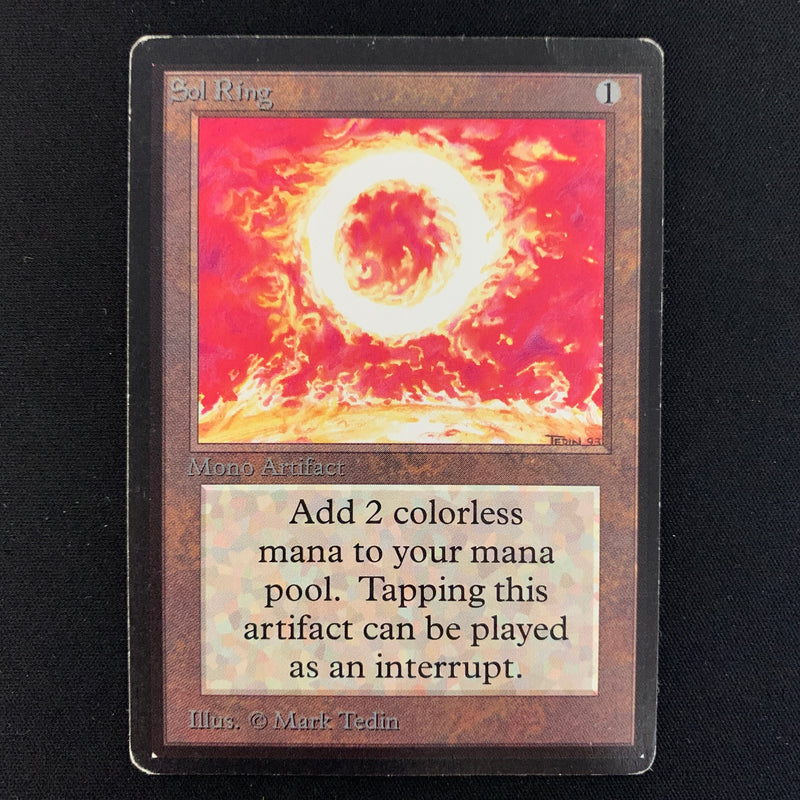 Magic the Gathering Sol Ring - Beta 