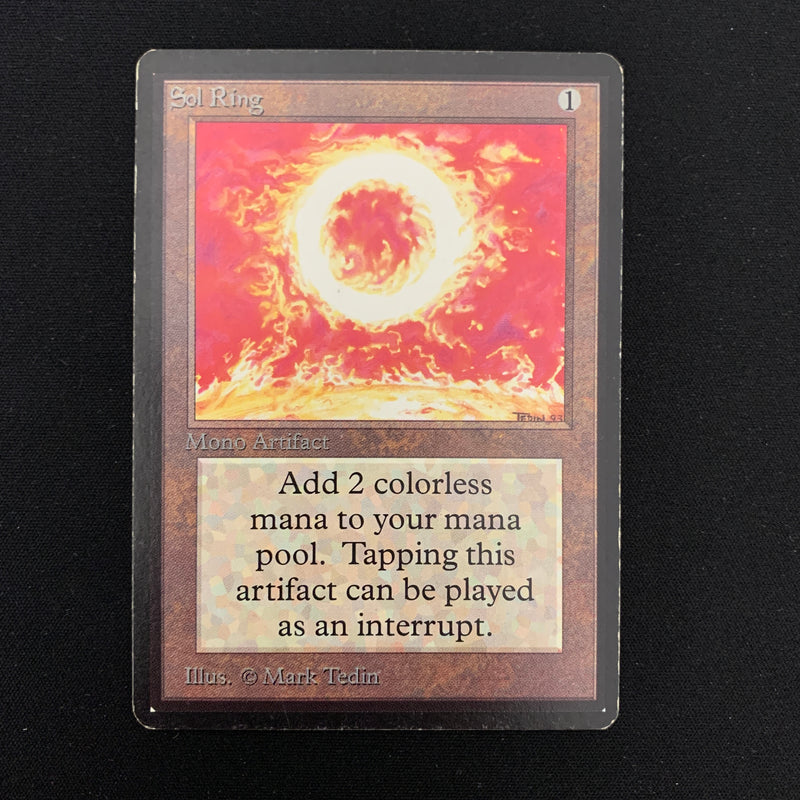 Magic the Gathering Sol Ring - Beta 