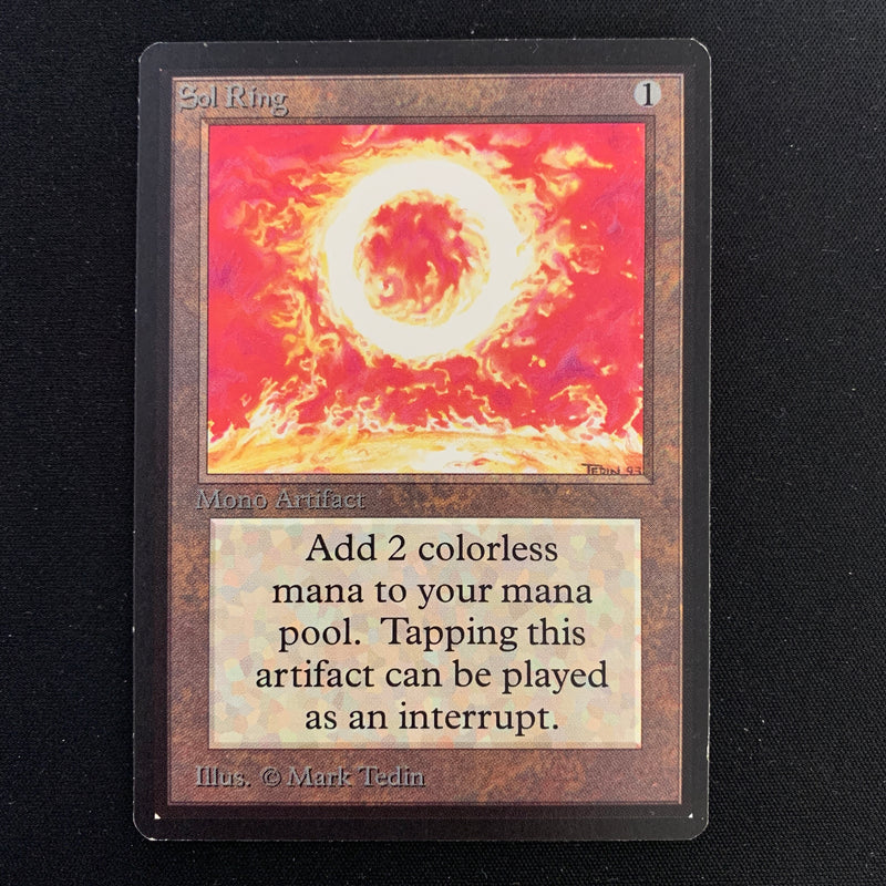 Magic the Gathering Sol Ring - Beta 