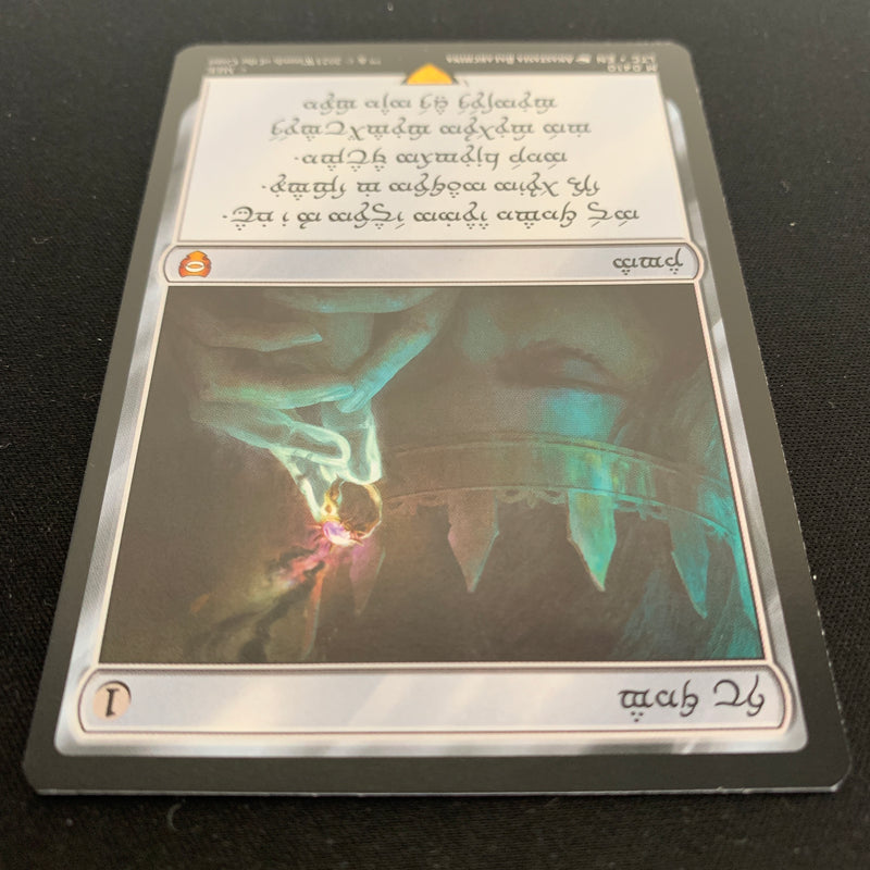 Magic the Gathering Sol Ring (Human) - Commander: The Lord of the Rings: Tales of Middle-earth: Extras - NM 