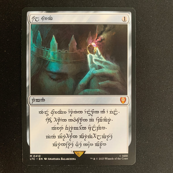 Magic the Gathering Sol Ring (Human) - Commander: The Lord of the Rings: Tales of Middle-earth: Extras - NM 