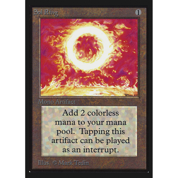 Magic the Gathering Sol Ring - International Edition NM