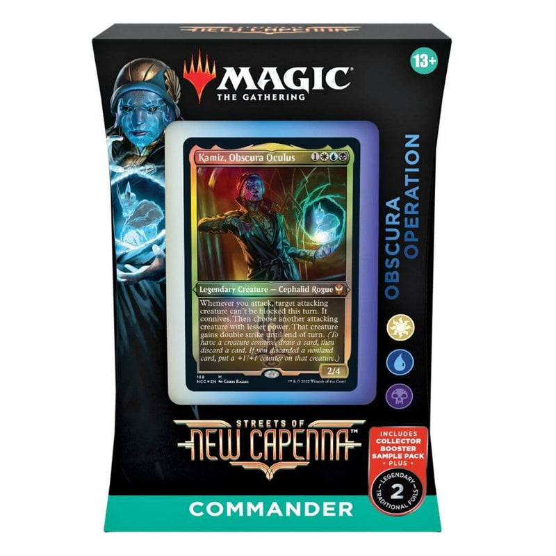 Magic the Gathering Streets of New Capenna Commander Deck Obscura Operation 