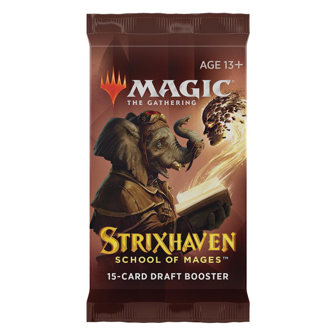 MTG Sealed Product - Strixhaven: School of Mages Draft Booster Pack - 