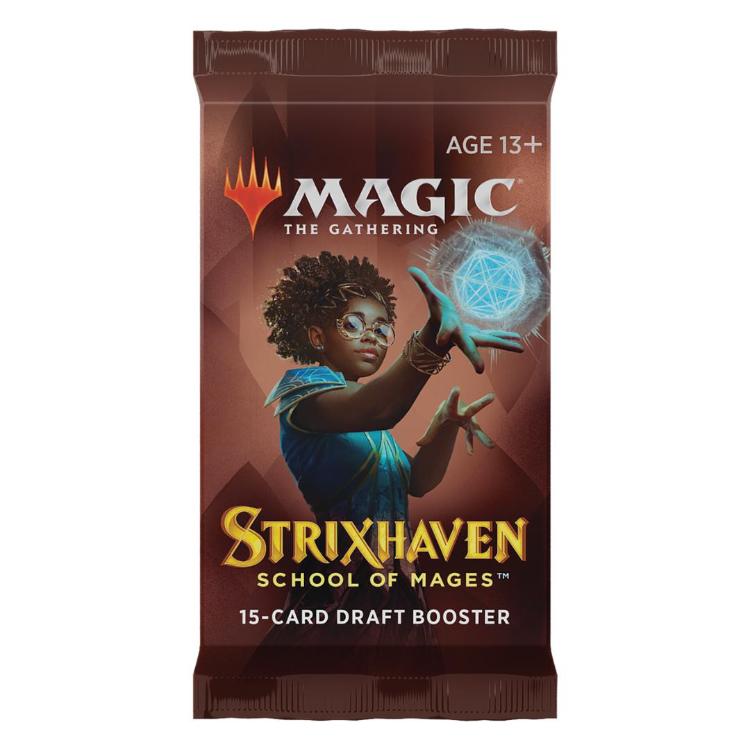 MTG Sealed Product - Strixhaven: School of Mages Draft Booster Pack - 