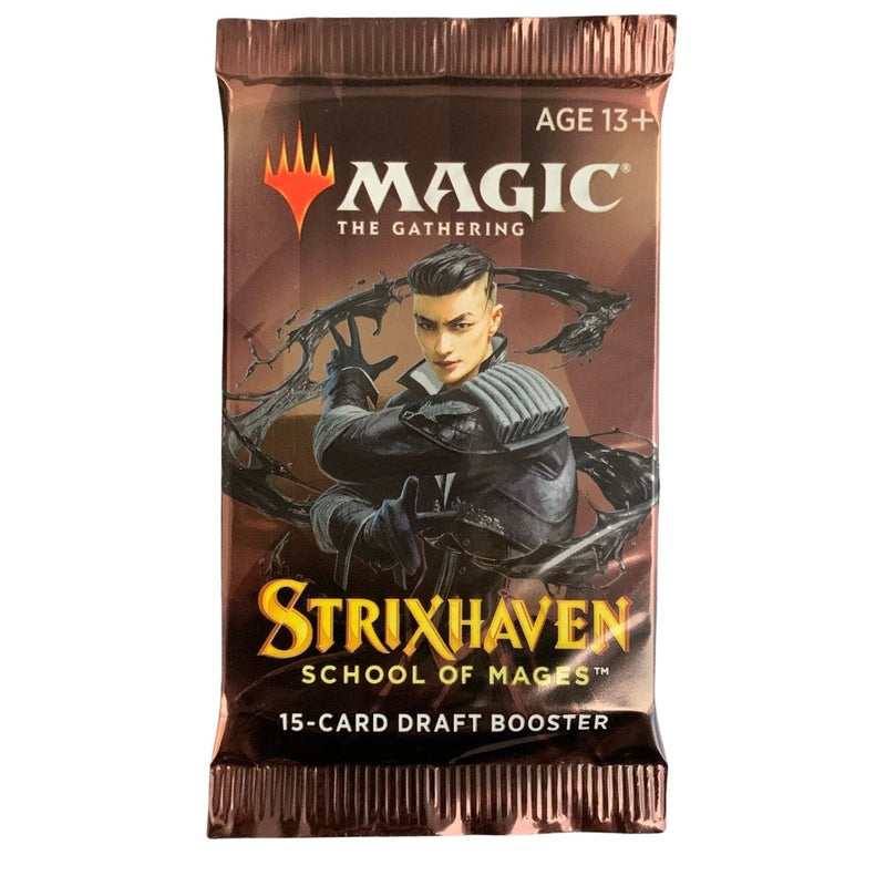 Magic the Gathering Strixhaven: School of Mages Draft Booster Pack English