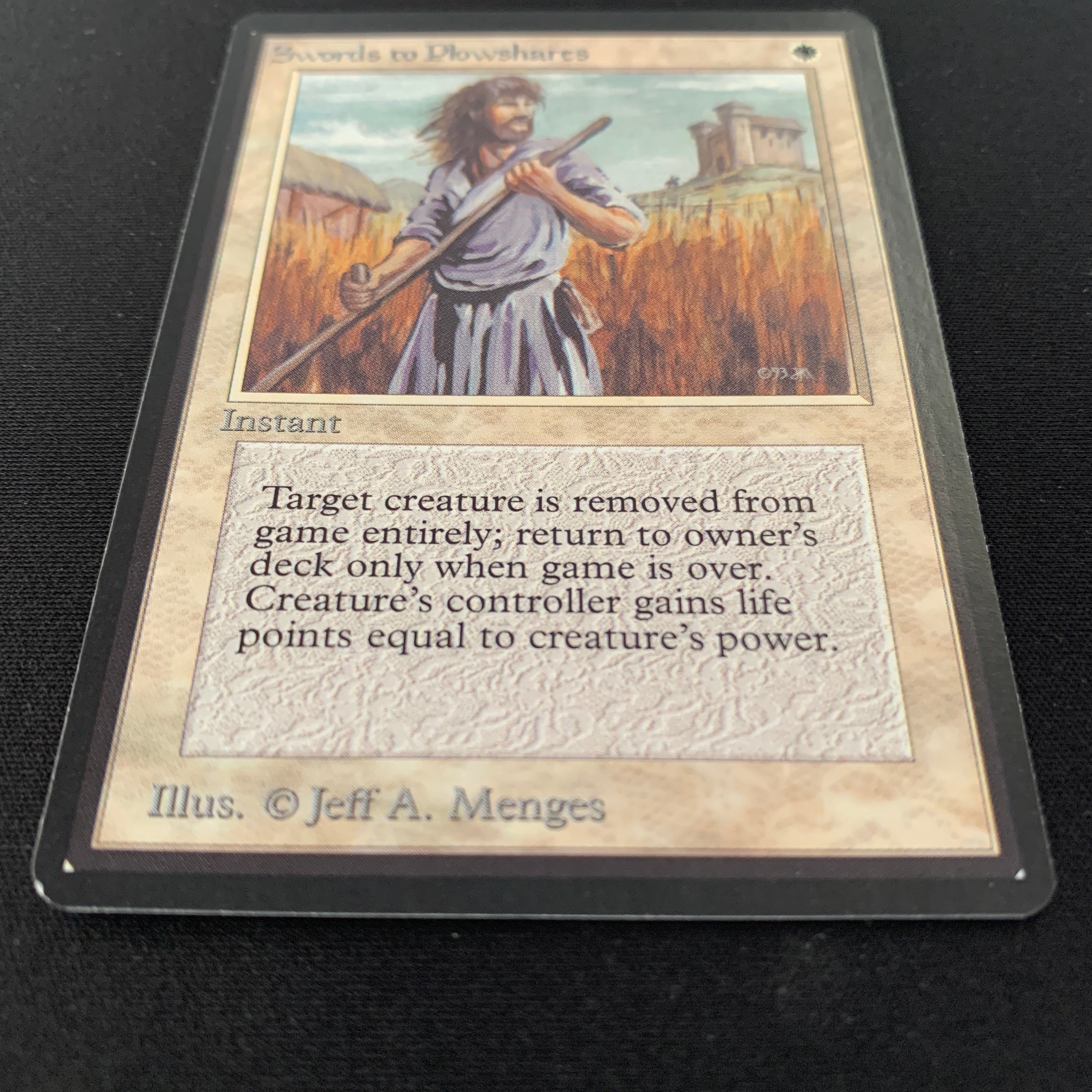 MTG Singles - Swords to Plowshares - Beta - 