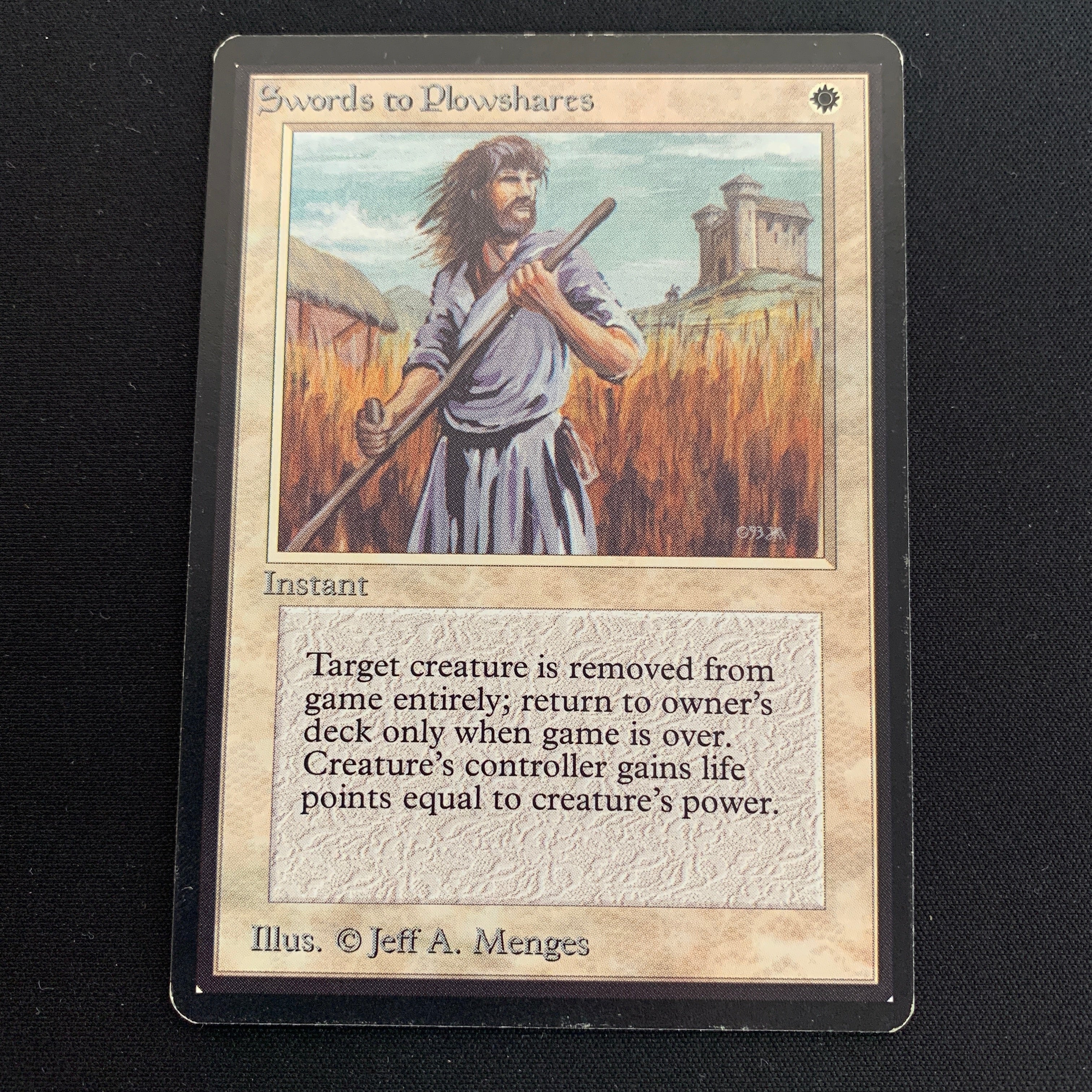 MTG Singles - Swords to Plowshares - Beta - 