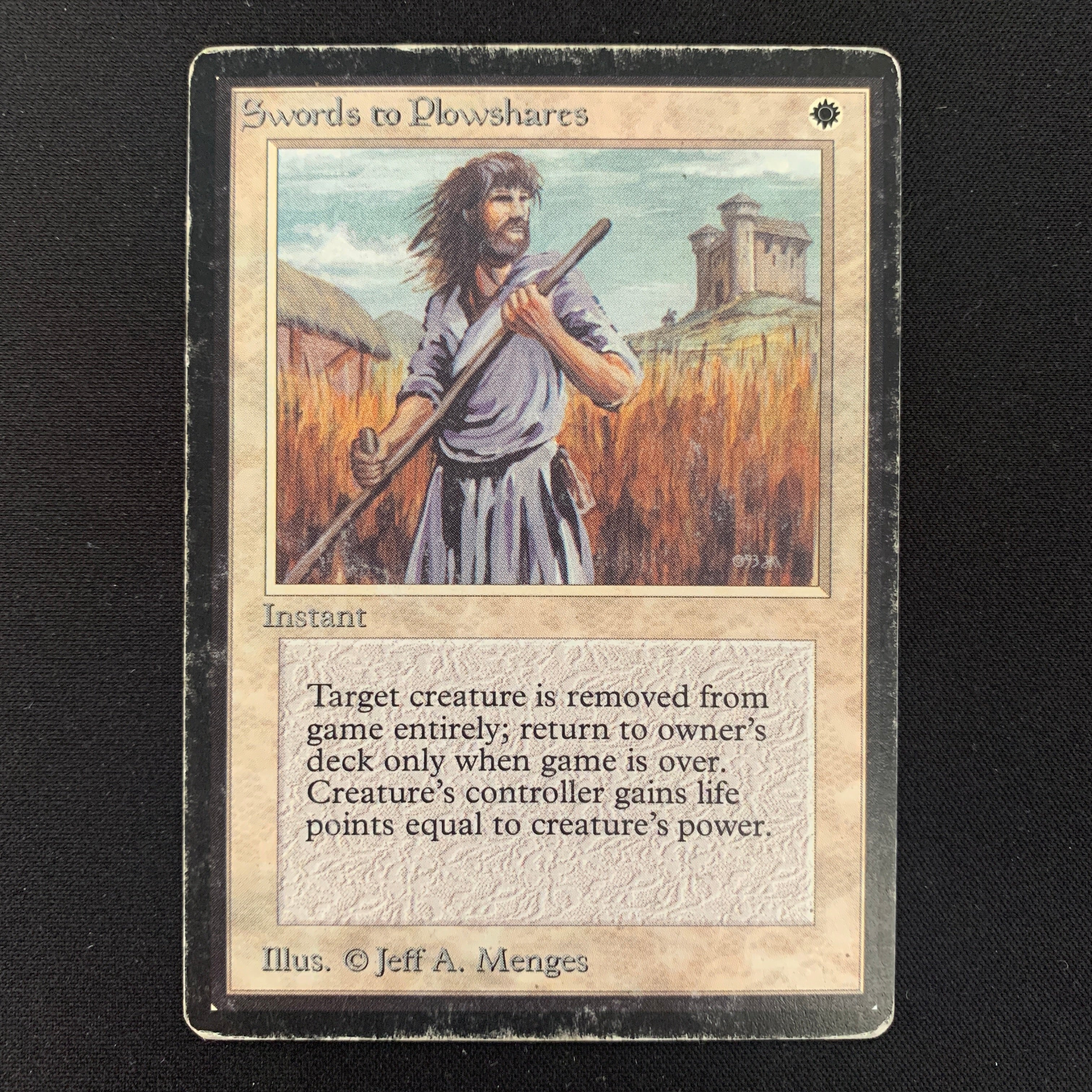 MTG Singles - Swords to Plowshares - Beta - 
