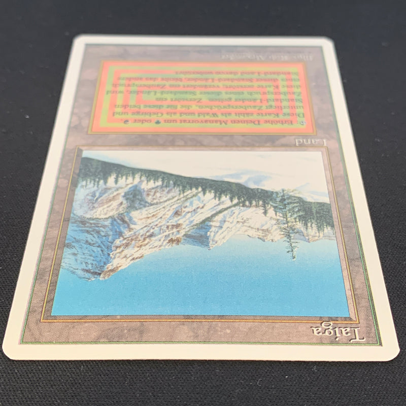 Magic the Gathering Taiga - Foreign White Bordered - German 