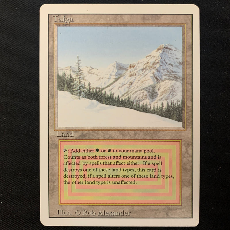 Magic the Gathering Taiga - Revised 