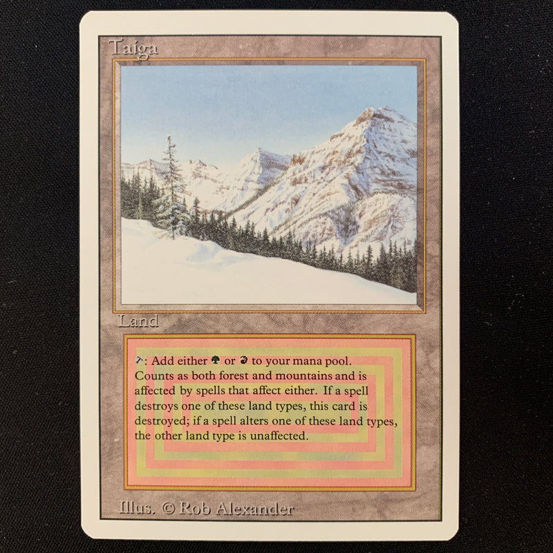 Magic the Gathering Taiga - Revised 