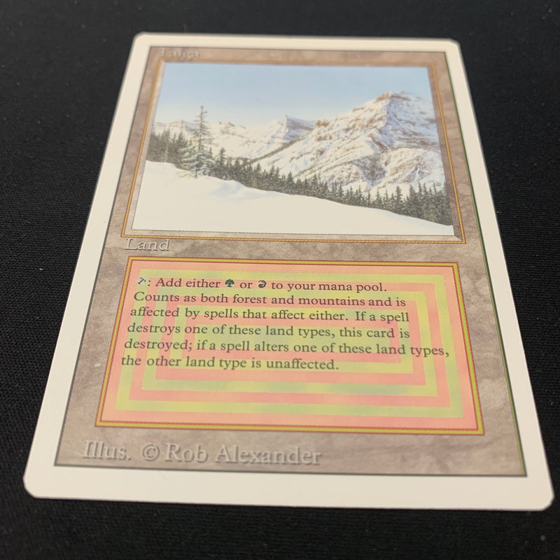 Magic the Gathering Taiga - Revised 