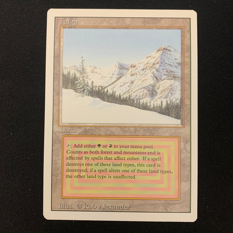 Magic the Gathering Taiga - Revised NM - 24063