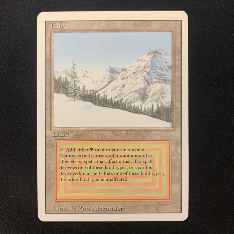 Magic the Gathering Taiga - Revised EX - 23942