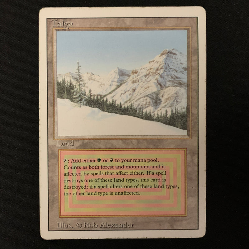 Magic the Gathering Taiga - Revised 