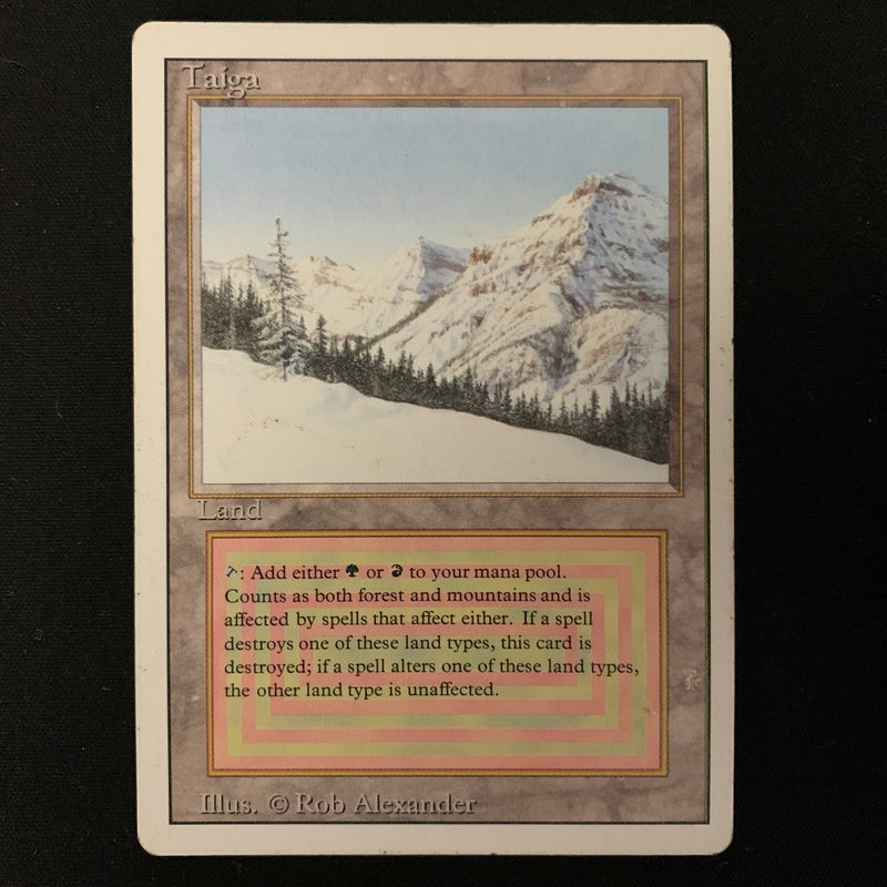 Magic the Gathering Taiga - Revised 