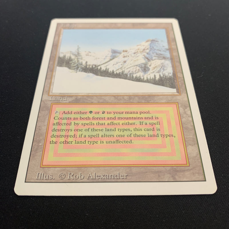 Magic the Gathering Taiga - Revised 