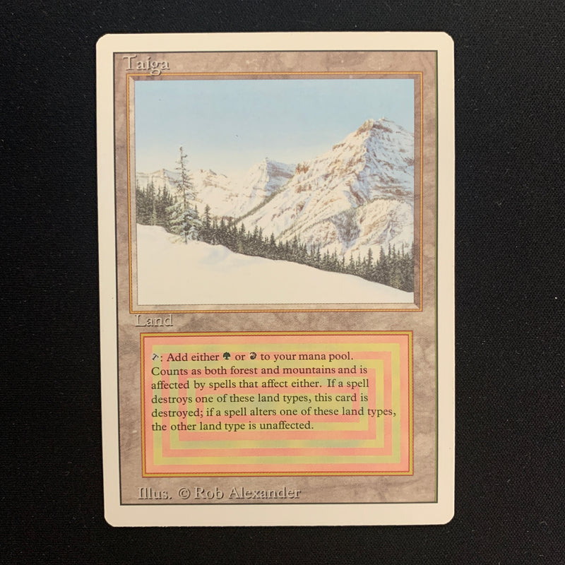 Magic the Gathering Taiga - Revised EX - 24346