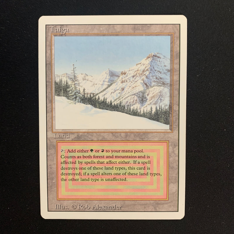 Magic the Gathering Taiga - Revised 