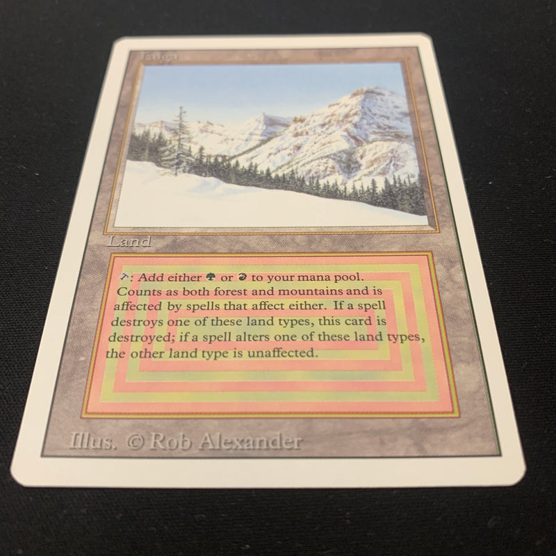 Magic the Gathering Taiga - Revised 