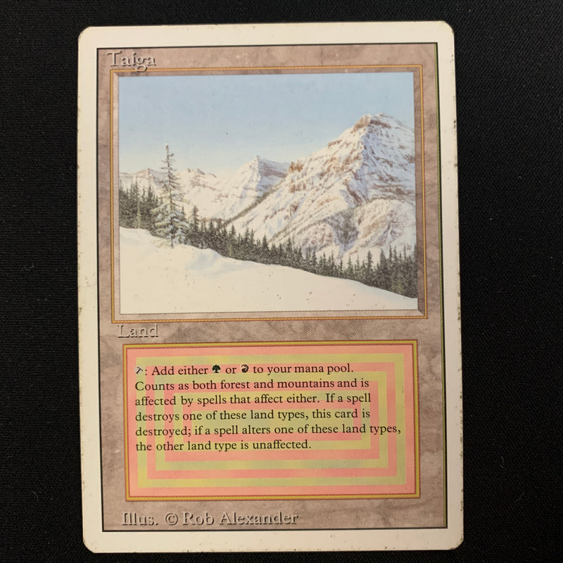 Magic the Gathering Taiga - Revised 