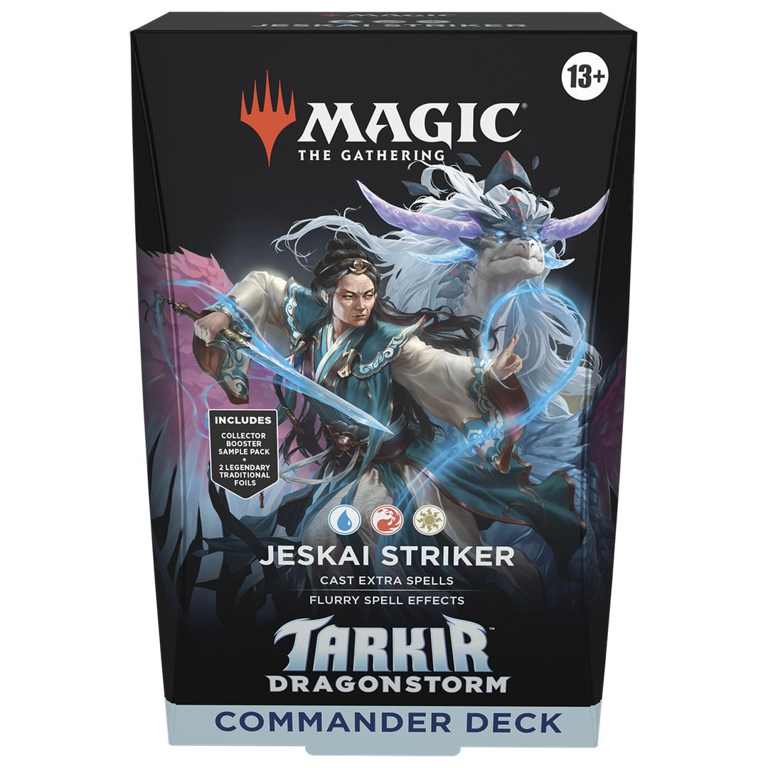 MTG Sealed Product - Tarkir: Dragonstorm Commander Deck Jeskai Striker - English