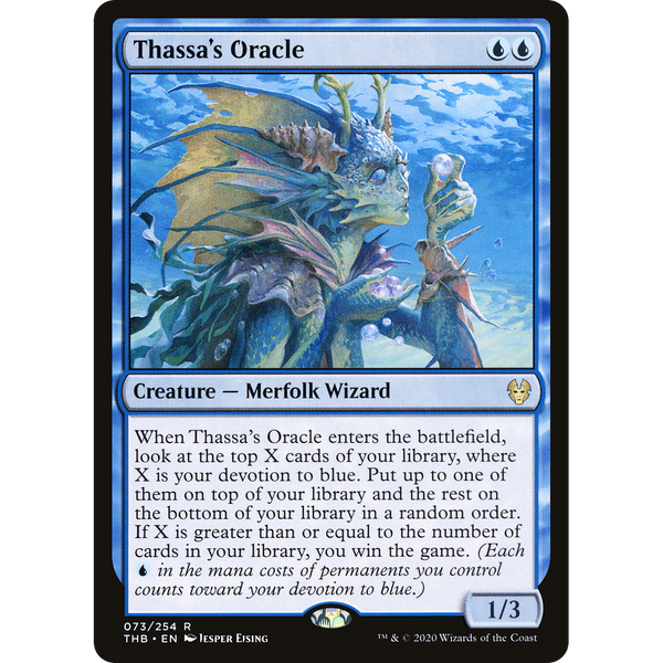 Magic the Gathering Thassa's Oracle - Theros Beyond Death NM