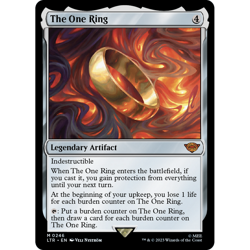 Magic the Gathering The One Ring - The Lord of the Rings: Tales of Middle-earth NM