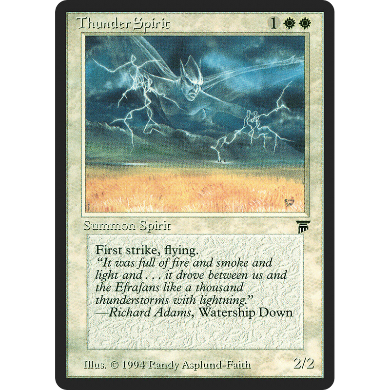 Magic the Gathering Thunder Spirit - Legends NM