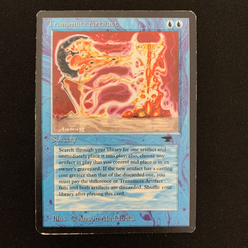 Magic the Gathering Transmute Artifact - Antiquities 