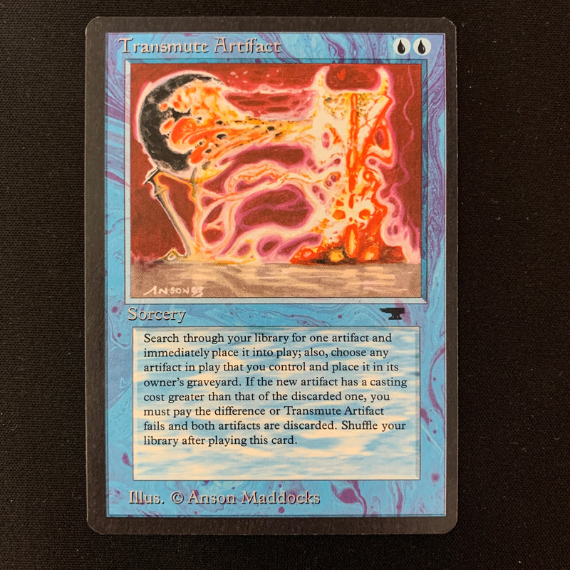 Magic the Gathering Transmute Artifact - Antiquities 