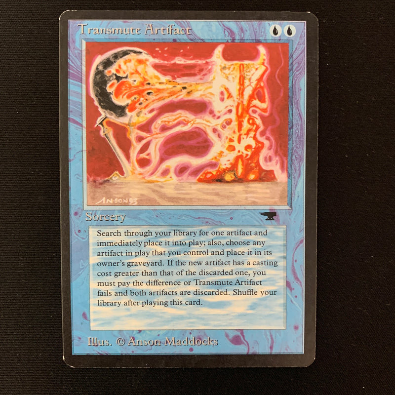 Magic the Gathering Transmute Artifact - Antiquities 