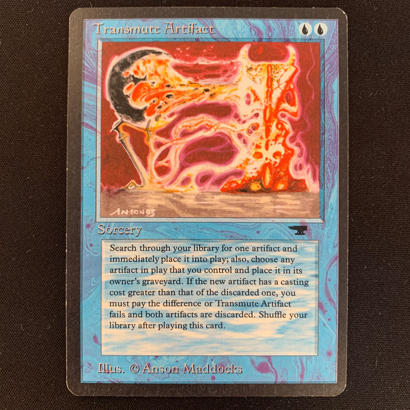 Magic the Gathering Transmute Artifact - Antiquities EX - 24652