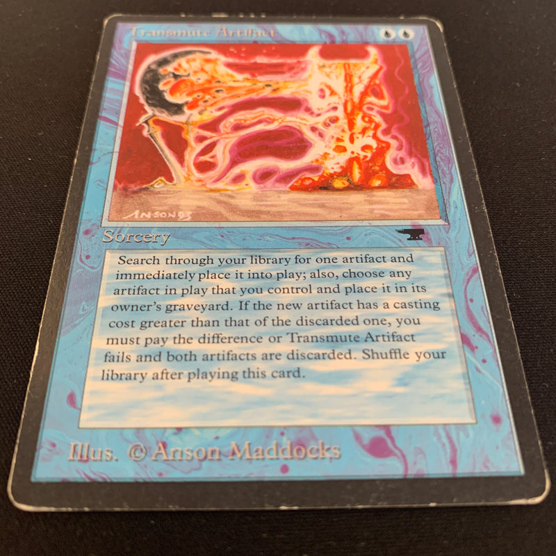 Magic the Gathering Transmute Artifact - Antiquities 