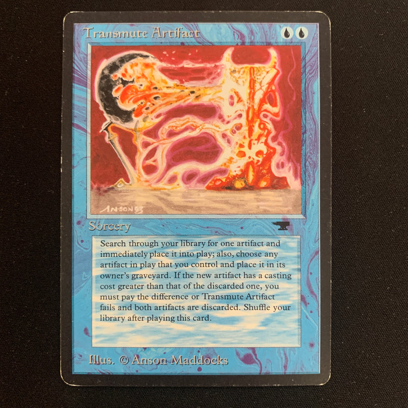 Magic the Gathering Transmute Artifact - Antiquities 