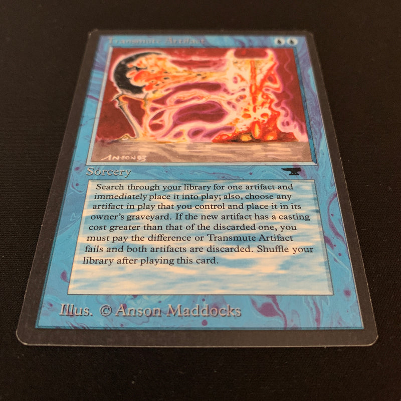 Magic the Gathering Transmute Artifact - Antiquities 