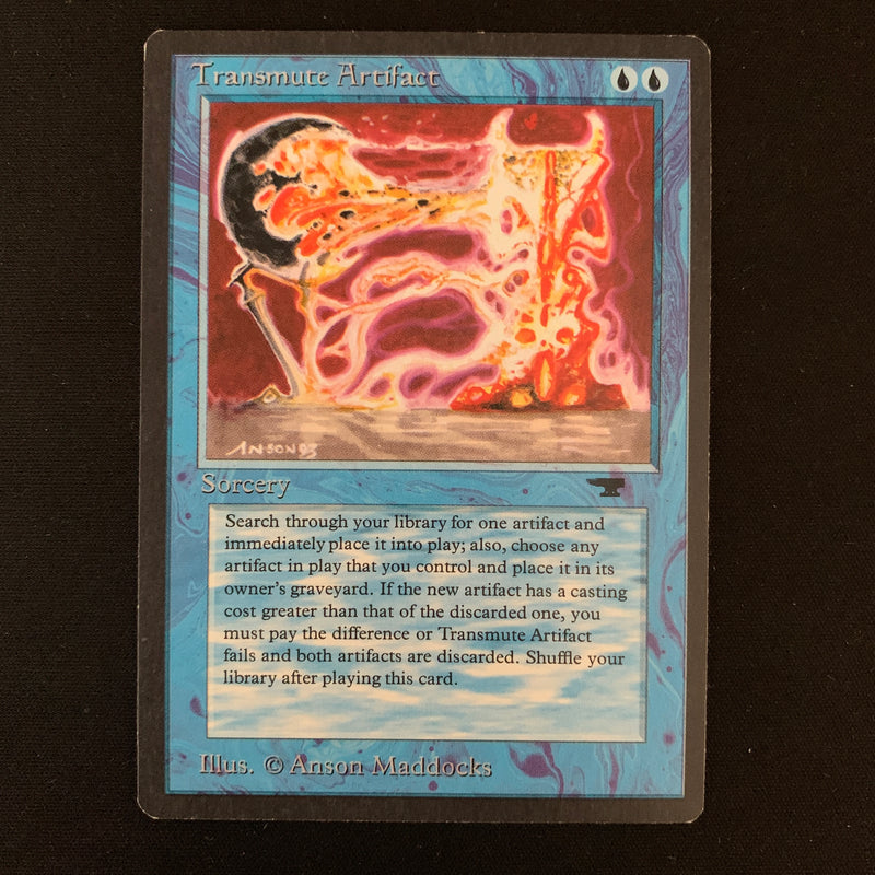 Magic the Gathering Transmute Artifact - Antiquities 