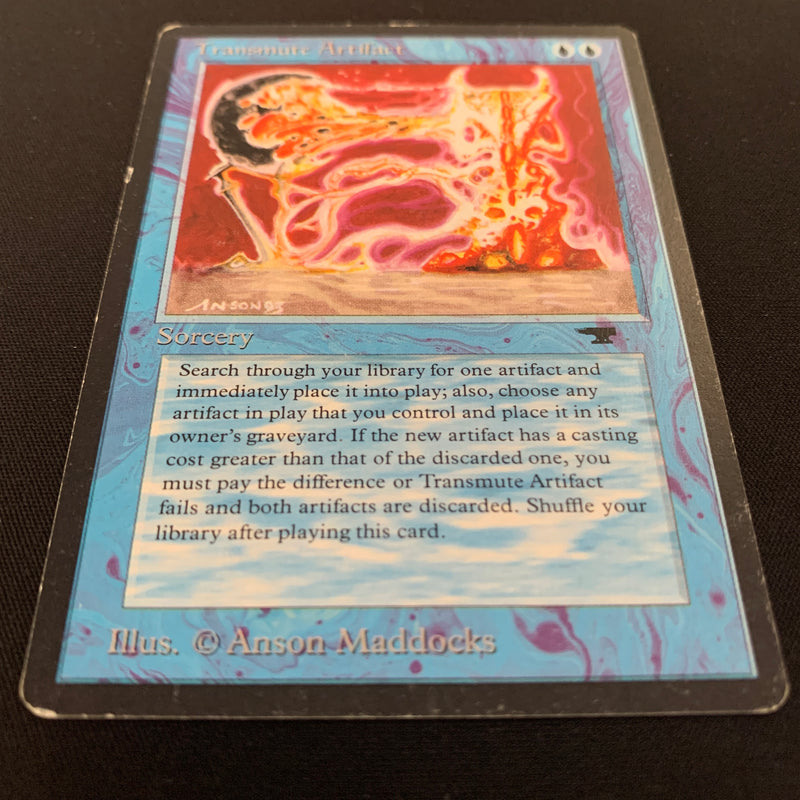 Magic the Gathering Transmute Artifact - Antiquities 