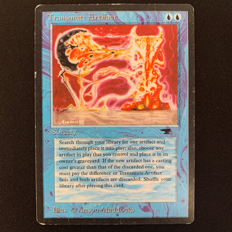 Magic the Gathering Transmute Artifact - Antiquities 