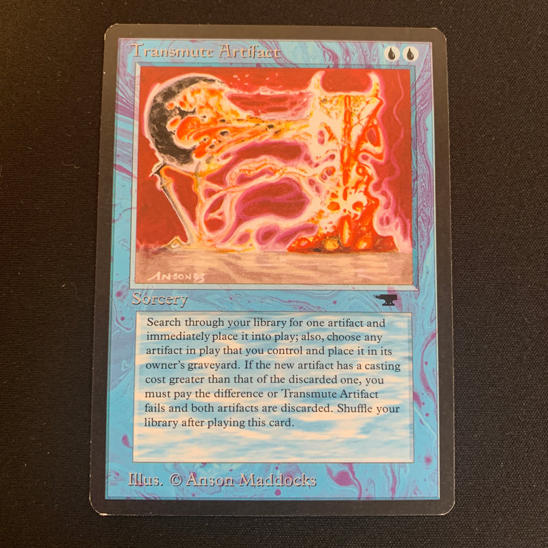 Magic the Gathering Transmute Artifact - Antiquities 