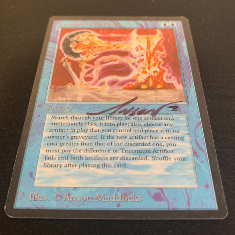 Magic the Gathering Transmute Artifact - Antiquities 