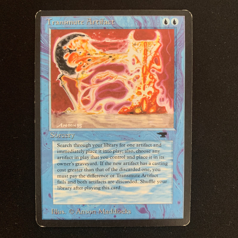 Magic the Gathering Transmute Artifact - Antiquities 