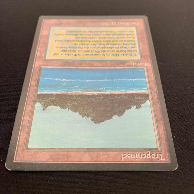 Magic the Gathering Tropical Island - Foreign Black Bordered - German 