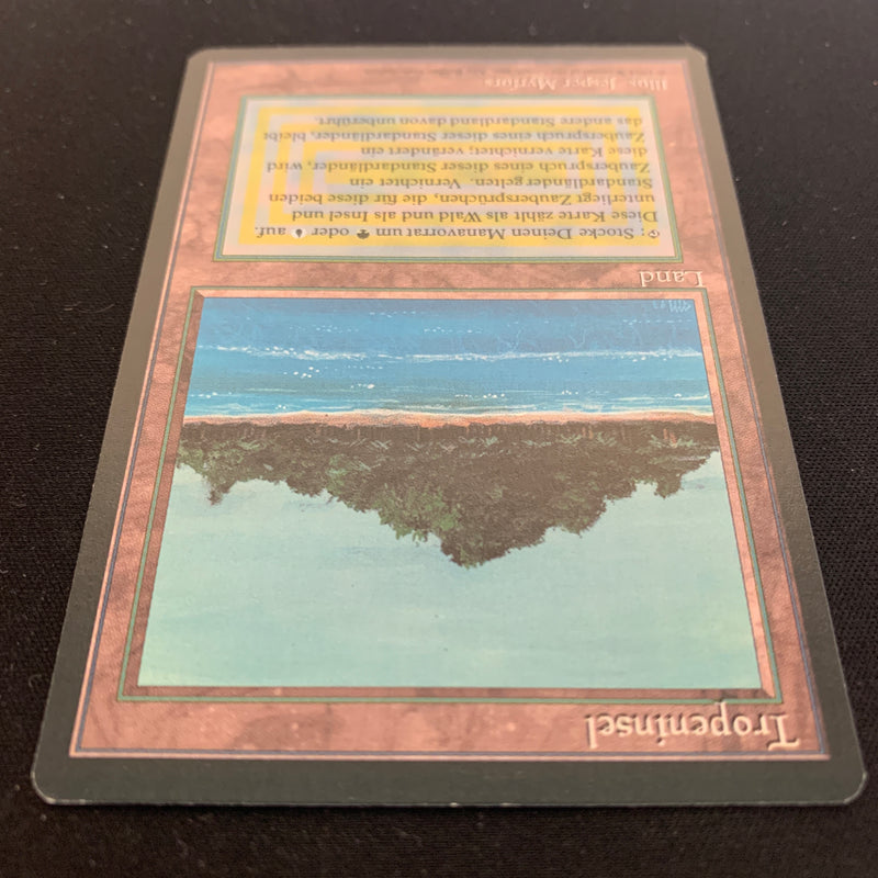 Magic the Gathering Tropical Island - Foreign Black Bordered - German 